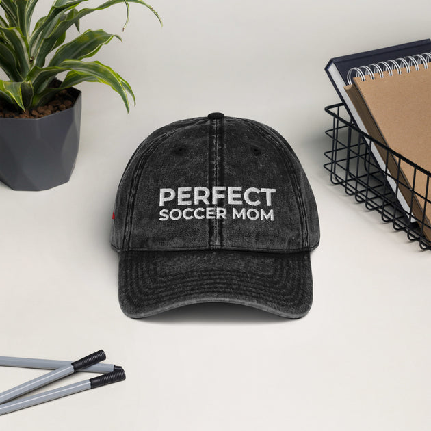 Cocomo Soul 'Baseball Mom' Embroidered Trucker Hat - Dark Grey Mesh, Adjustable Snapback, 3D Embroidery