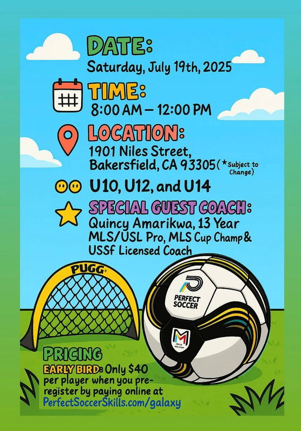 Future Galaxy SC | Perfect Soccer Youth Camp Fee | July 19th 2025