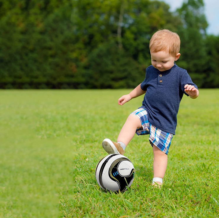 Soccer Balls Size 5 w/Soccer Ball Bag Excellent Designed to Hold Air Durable Swerve and Curve Soccer Ball Size 5 Indoor/Outdoor Soccer Ball for Beginners, Pros & Semi-Pro