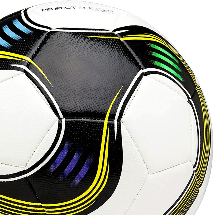 Soccer Balls Size 5 w/Soccer Ball Bag Excellent Designed to Hold Air Durable Swerve and Curve Soccer Ball Size 5 Indoor/Outdoor Soccer Ball for Beginners, Pros & Semi-Pro