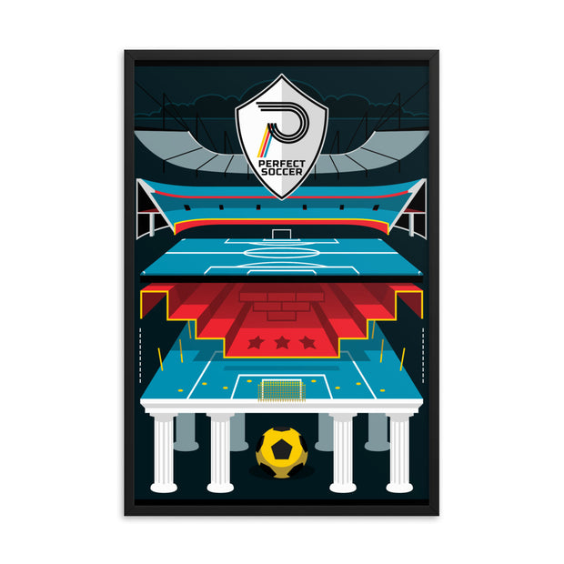 PILLARS | Framed poster