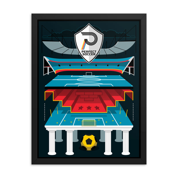 PILLARS | Framed poster