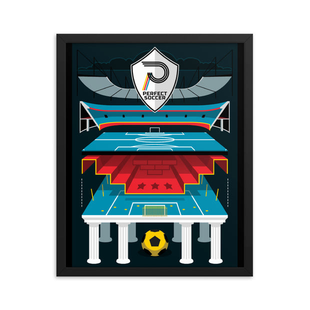 PILLARS | Framed poster