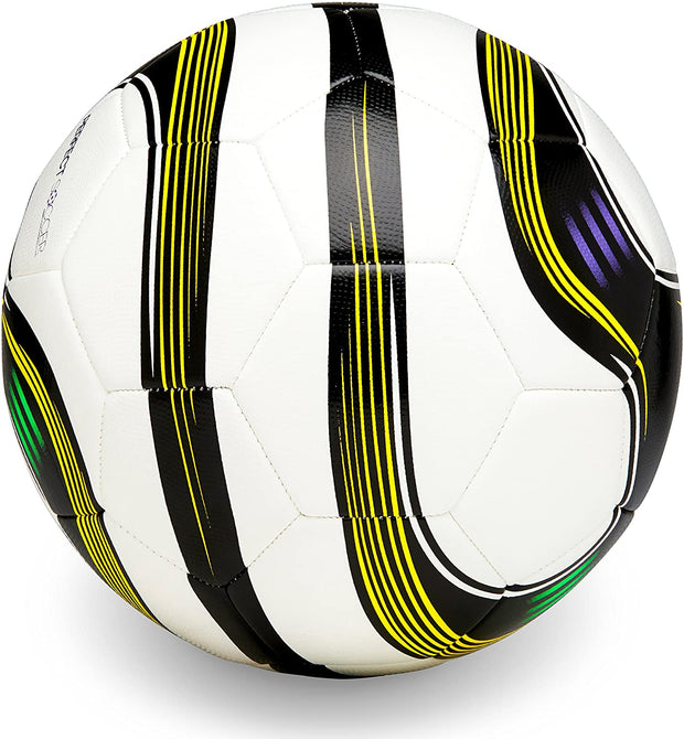 Perfect Soccer Ball Size 5 Designed to Hold Pressure Pelota De Futbol Durable Youth Soccer Ball Rockets Off Your Foot | Made for Adults & Youth
