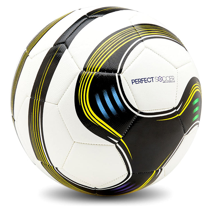 Perfect Soccer Ball Size 5 Designed to Hold Pressure Pelota De Futbol Durable Youth Soccer Ball Rockets Off Your Foot | Made for Adults & Youth