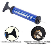 Perfect Soccer Ball Pump for Sports Balls Sturdy Ball Air Pump with Needle Designed to Pump The Ball up Without Any Hassle Air Pump for Balls w/Super Ball Inflation Needle