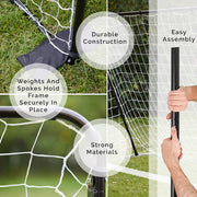 Perfect Soccer Goal & Rebounder 2-in-1